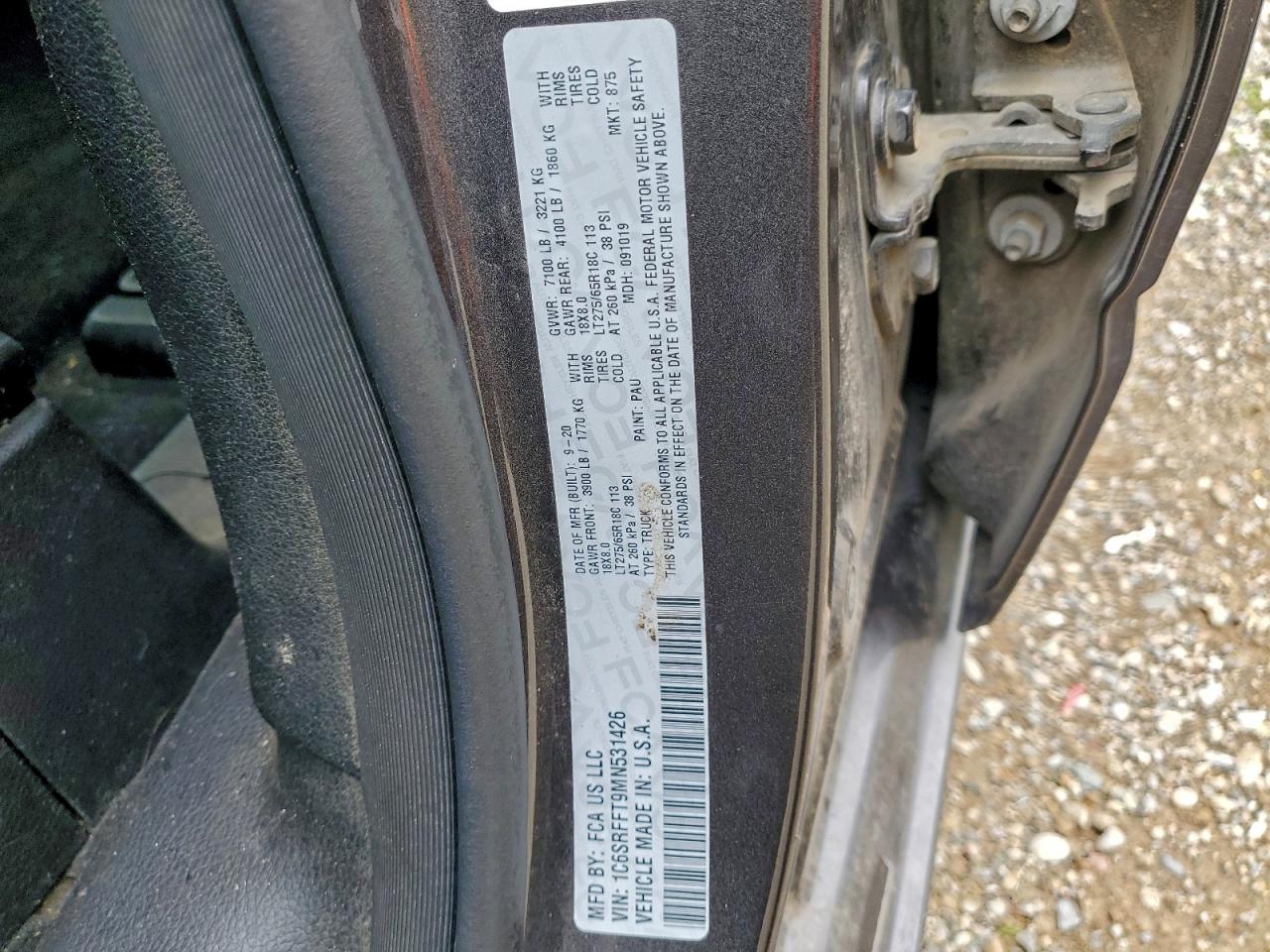 2021 RAM 1500 BIG HORN/LONE STAR photo 13