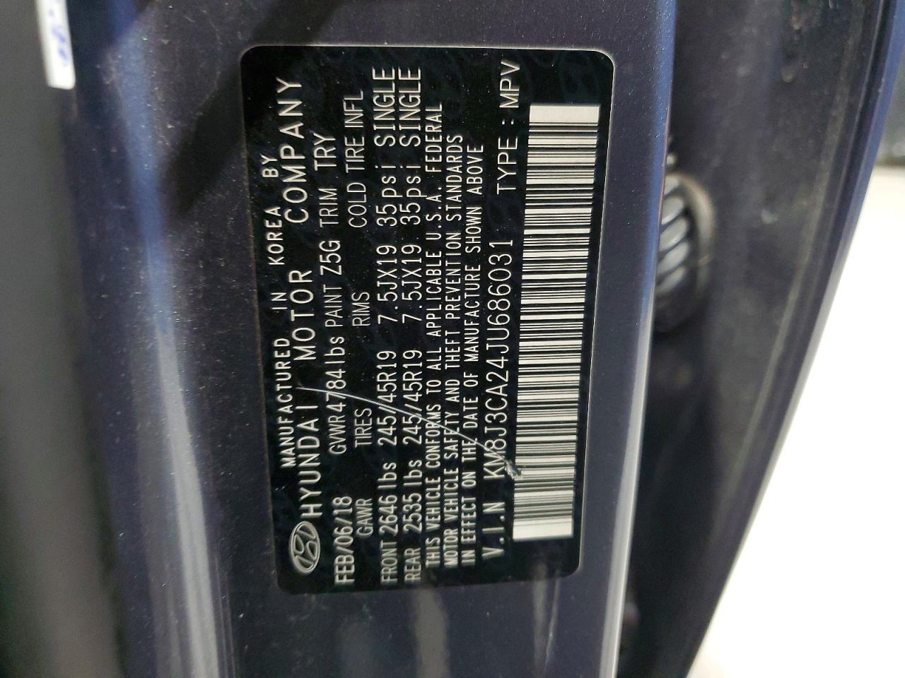 2018 HYUNDAI TUCSON VALUE photo 25