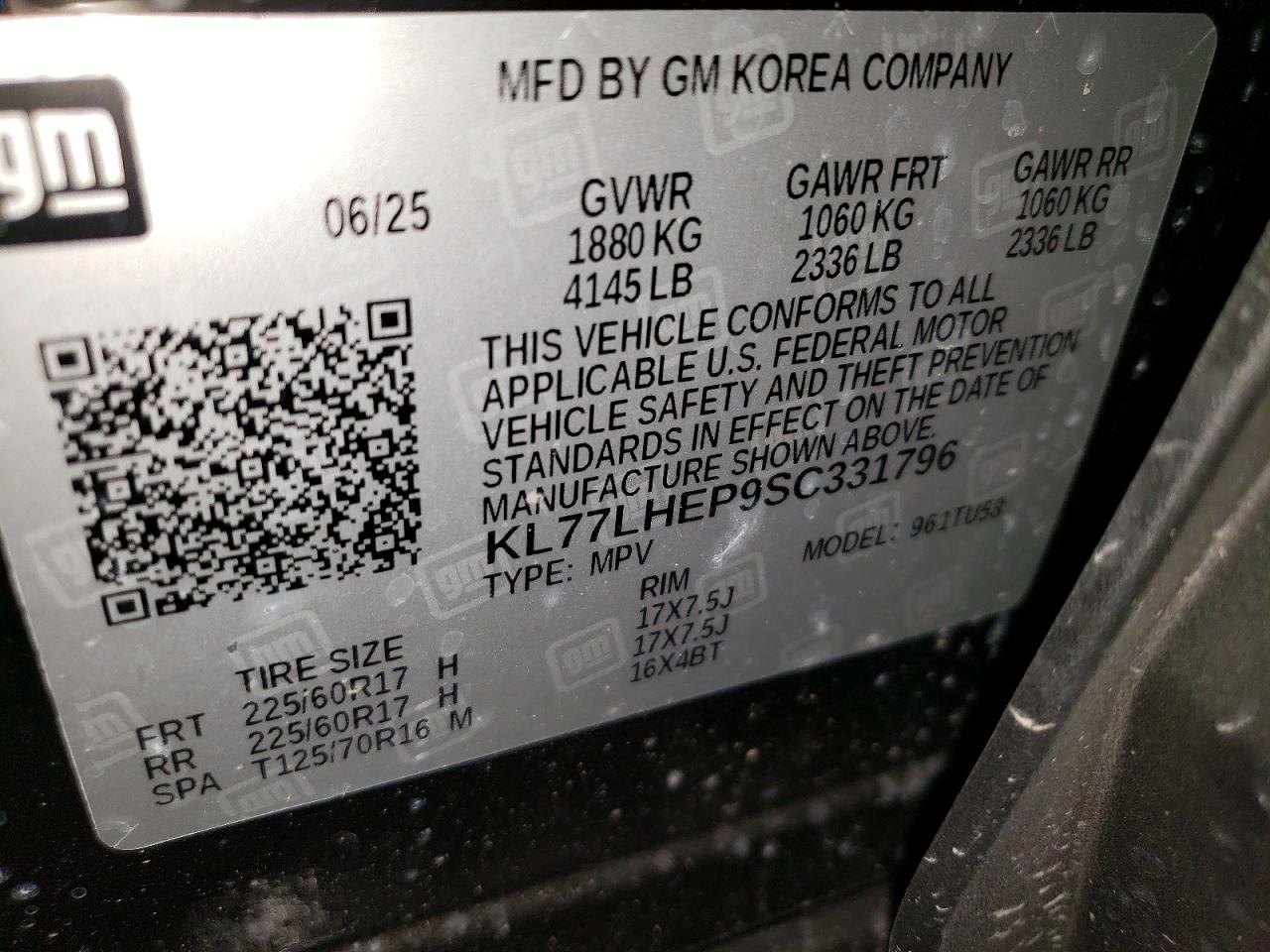 2025 CHEVROLET TRAX 1LT photo 13
