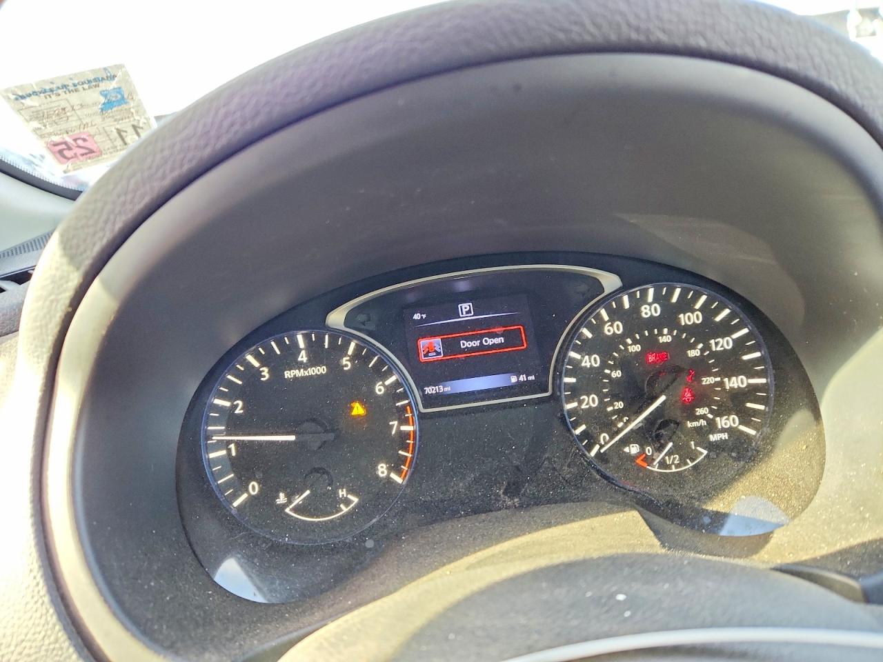 2017 NISSAN ALTIMA 2.5 photo 9