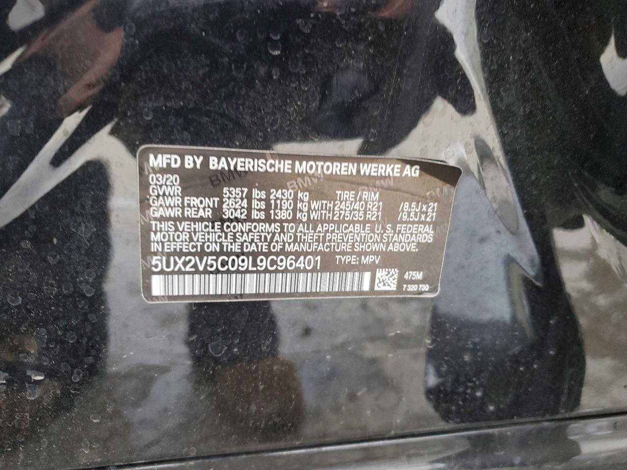 2020 BMW X4 XDRIVEM40I photo 13