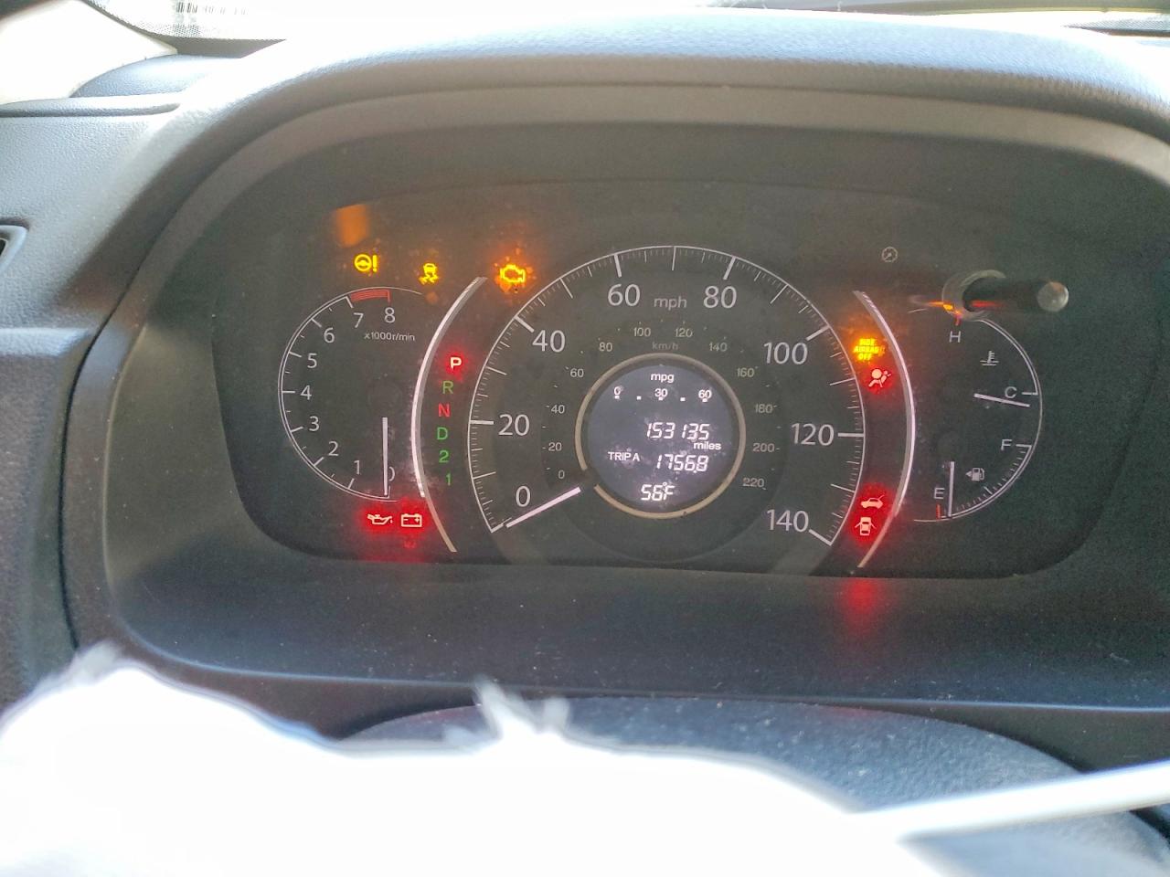 2013 HONDA CR-V EXL photo 9