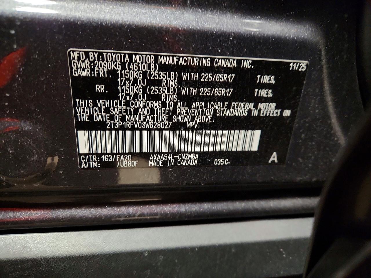 2025 TOYOTA RAV4 XLE photo 14