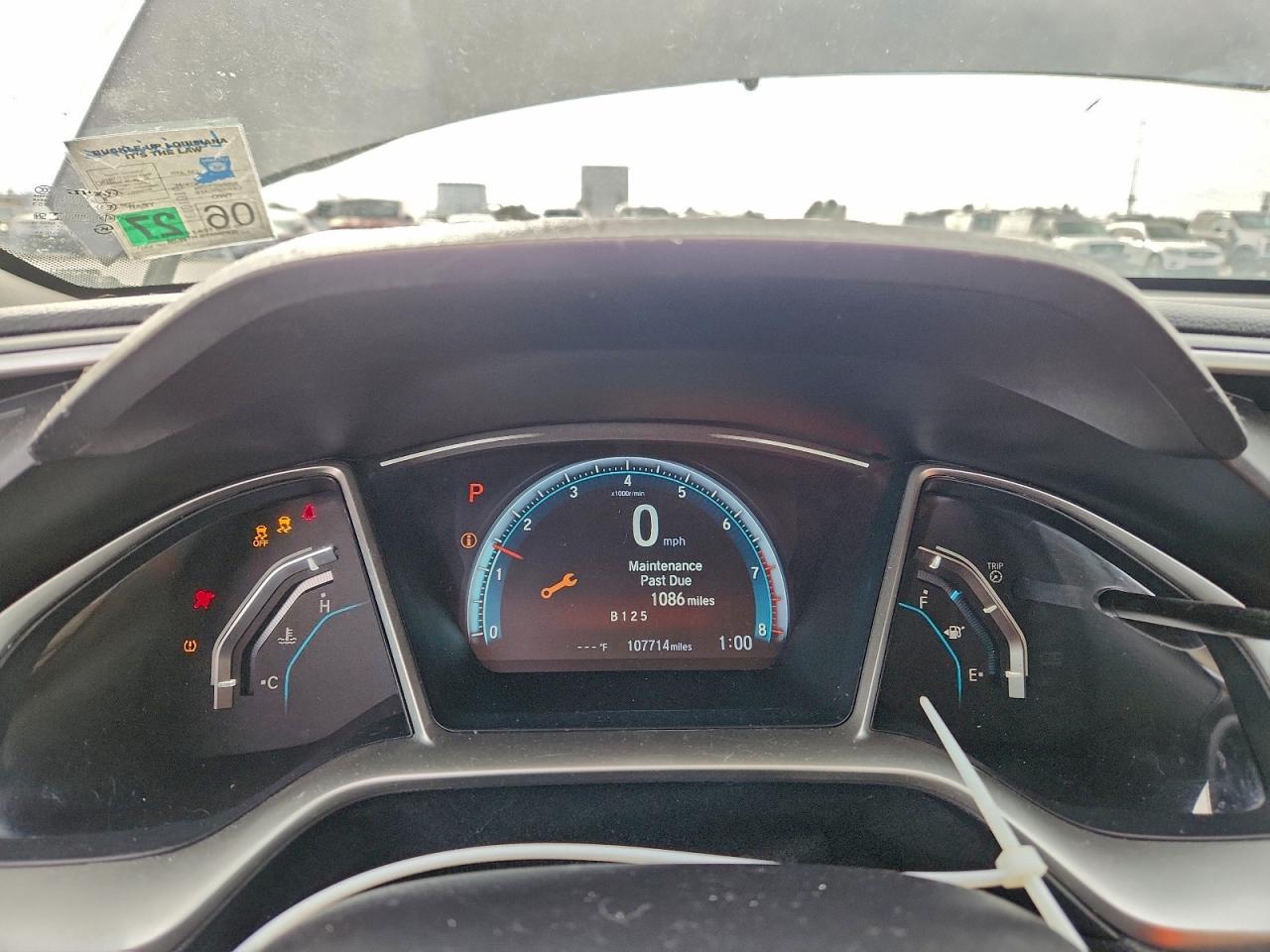2016 HONDA CIVIC EX photo 9