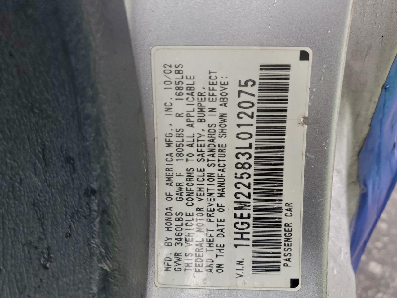 2003 HONDA CIVIC LX photo 12
