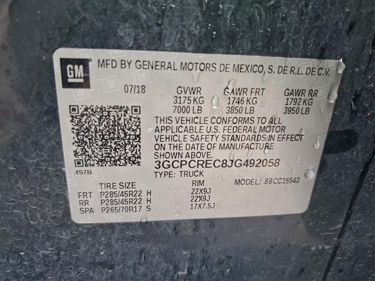 2018 CHEVROLET SILVERADO C1500 LT photo 12