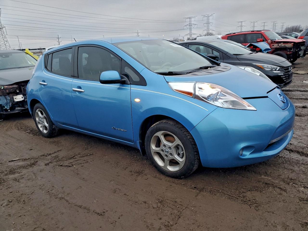 2012 NISSAN LEAF SV photo 4