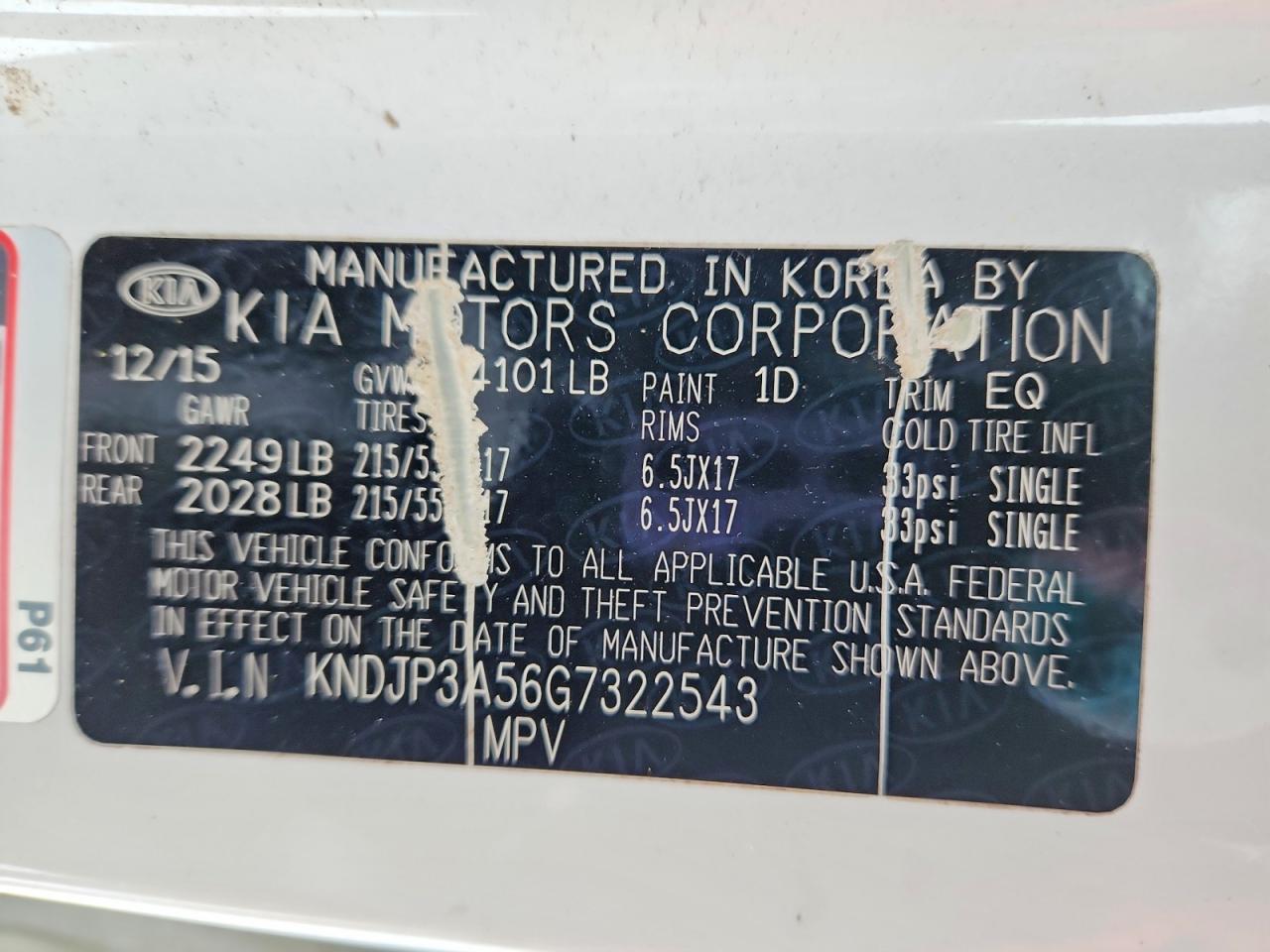2016 KIA SOUL + photo 13