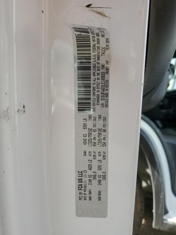 2020 RAM PROMASTER 3500 3500 STANDARD photo 14