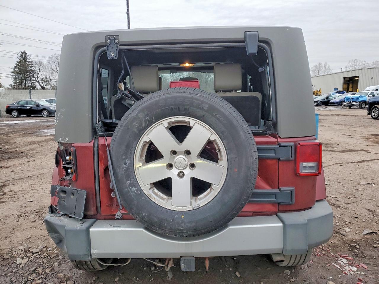 2008 JEEP WRANGLER SAHARA photo 6