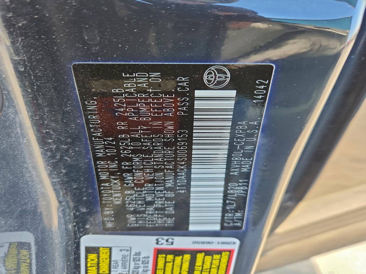 2025 TOYOTA CAMRY XSE photo 12
