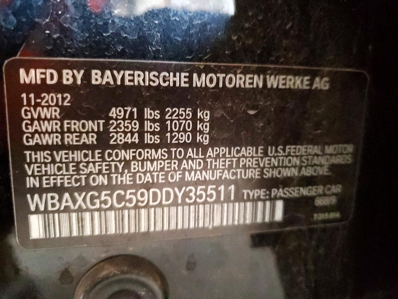 2013 BMW 528 I photo 12