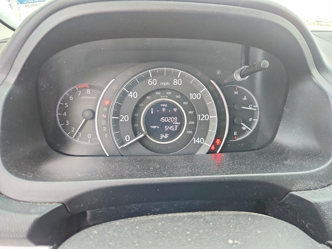 2014 HONDA CR-V LX photo 9
