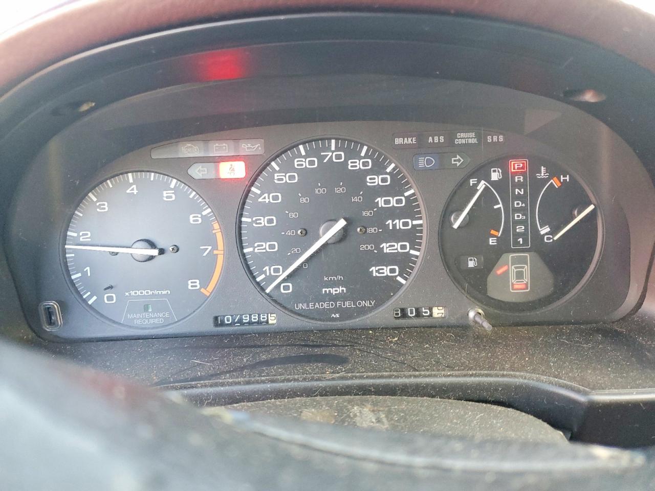 1992 HONDA ACCORD EX photo 9