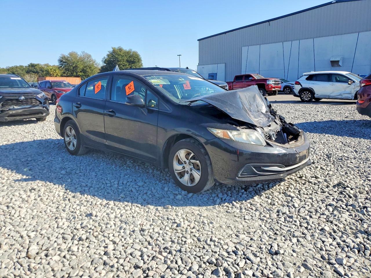 2013 HONDA CIVIC LX photo 4