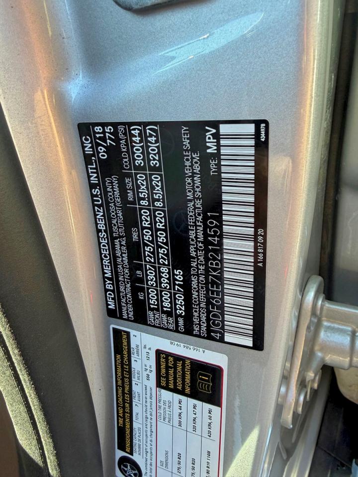 2019 MERCEDES-BENZ GLS 450 4MATIC photo 10