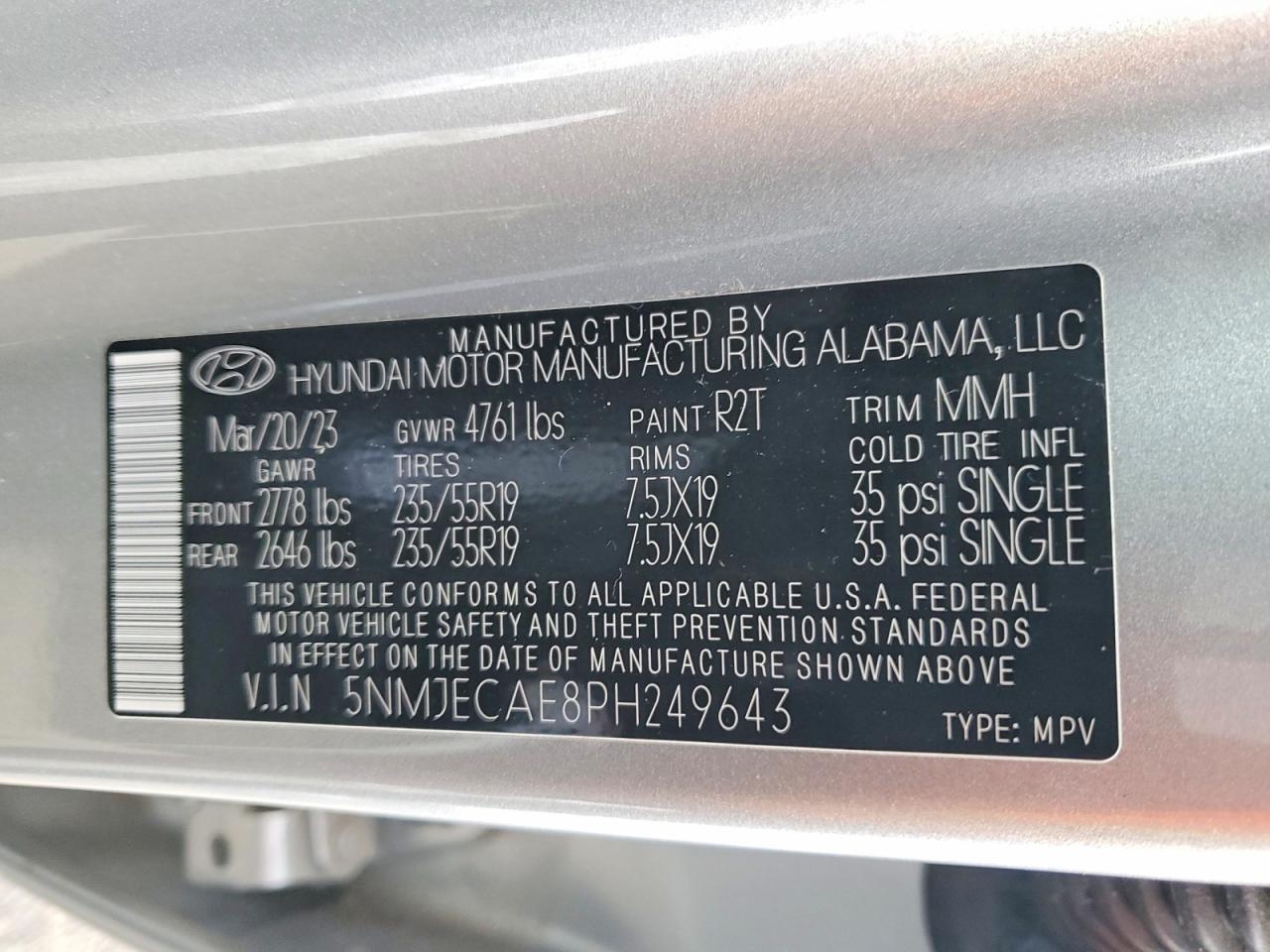 2023 HYUNDAI TUCSON LIMITED photo 14