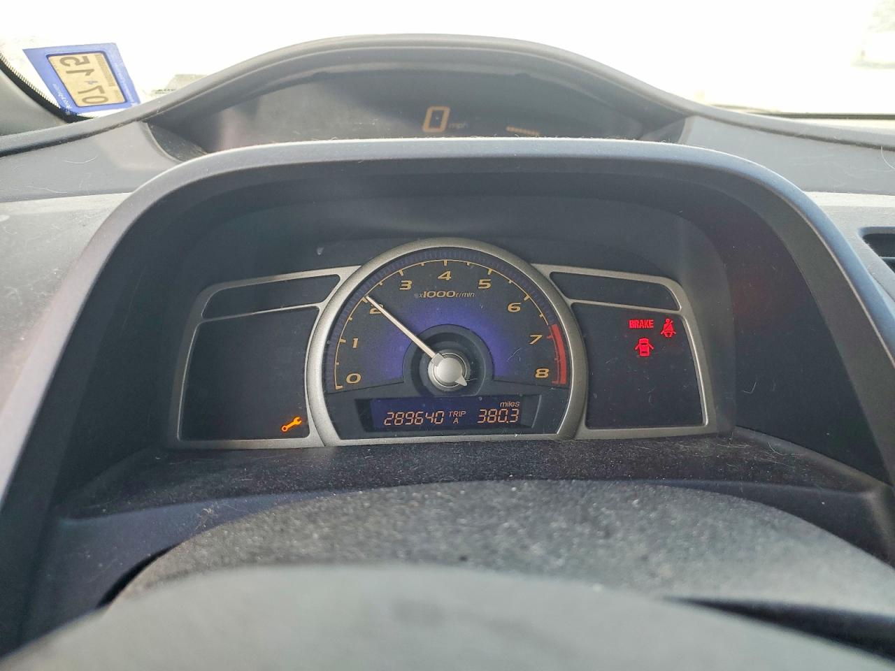 2007 HONDA CIVIC LX photo 9