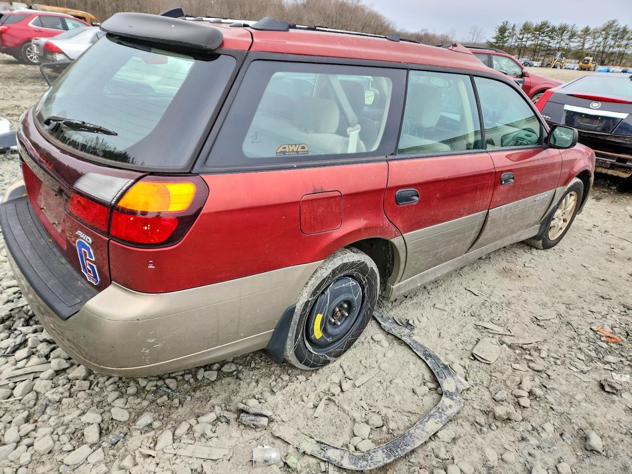 2004 SUBARU LEGACY OUTBACK AWP photo 3