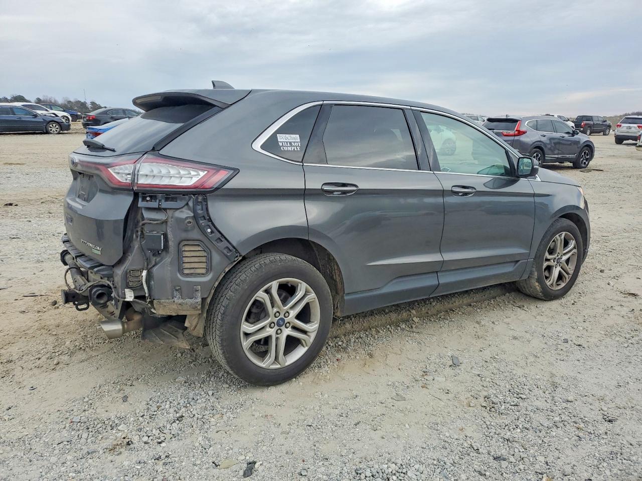 2017 FORD EDGE TITANIUM photo 3