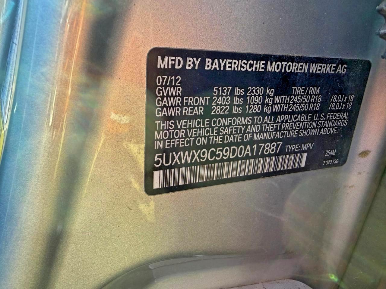 2013 BMW X3 XDRIVE28I photo 10