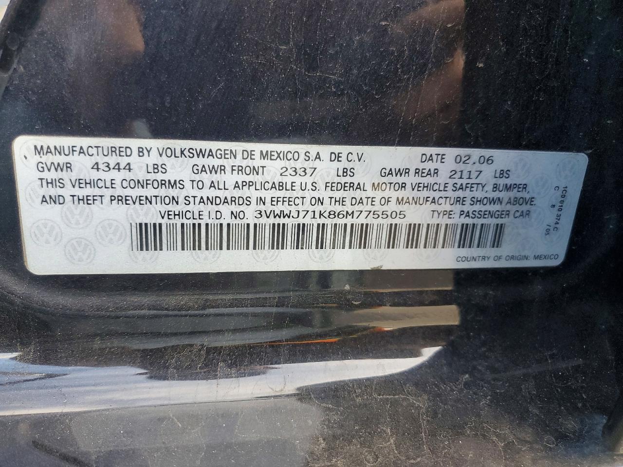 2006 VOLKSWAGEN JETTA GLI OPTION PACKAGE 1 photo 12