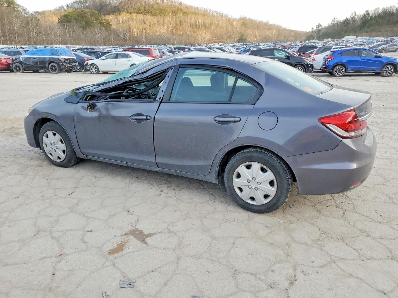 2015 HONDA CIVIC LX photo 2