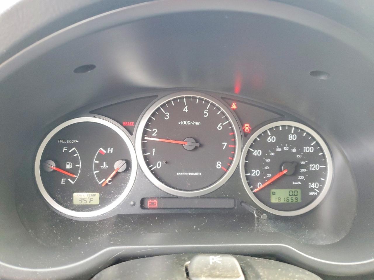 2006 SUBARU IMPREZA WRX photo 9