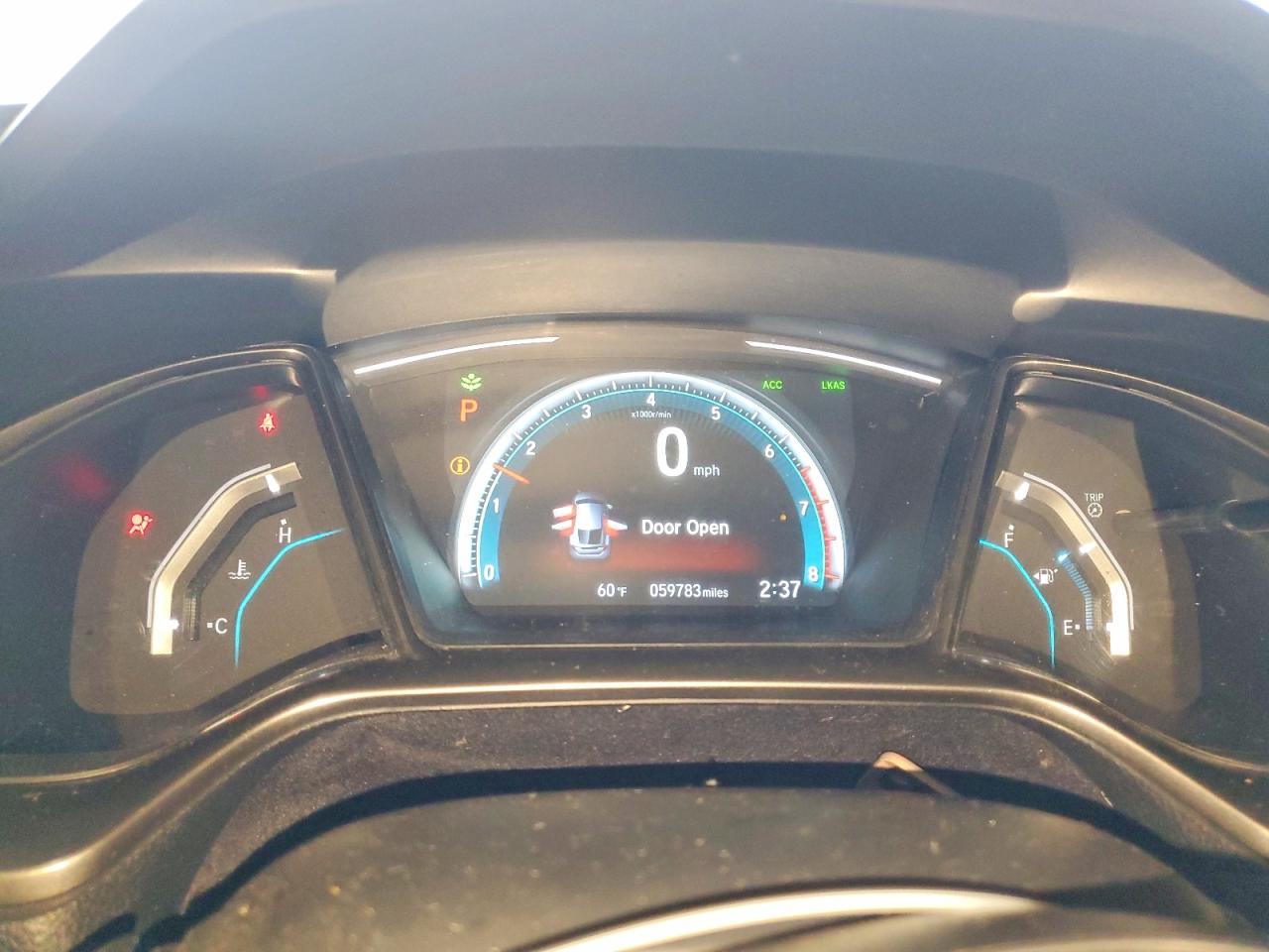 2020 HONDA CIVIC EX photo 9
