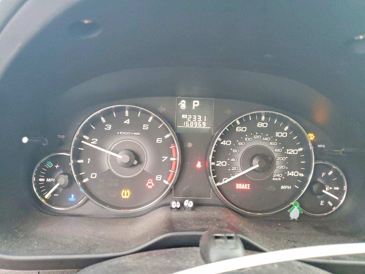 2011 SUBARU OUTBACK 2.5I PREMIUM photo 9