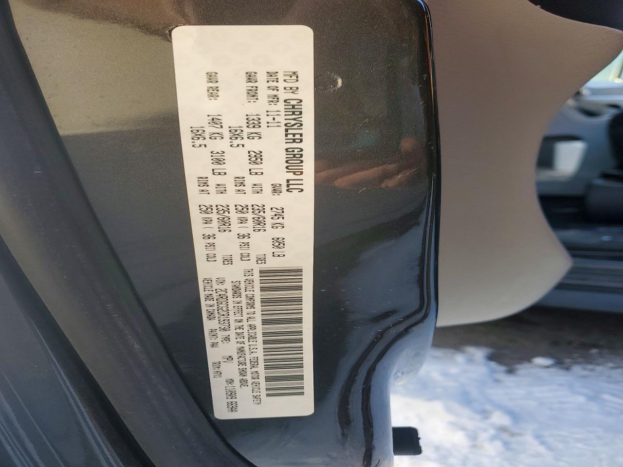 2012 DODGE GRAND CARAVAN SXT photo 13