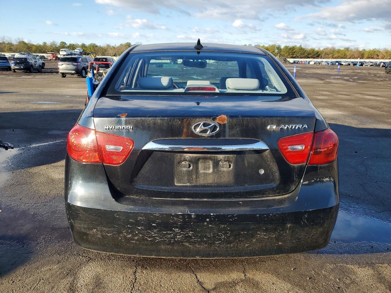 2010 HYUNDAI ELANTRA BLUE photo 16