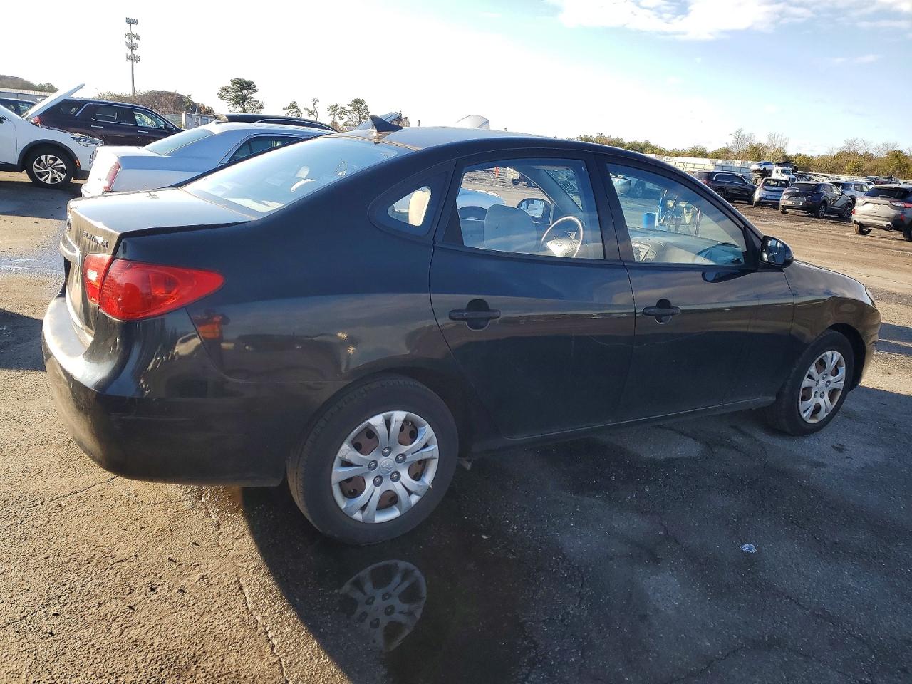 2010 HYUNDAI ELANTRA BLUE photo 7