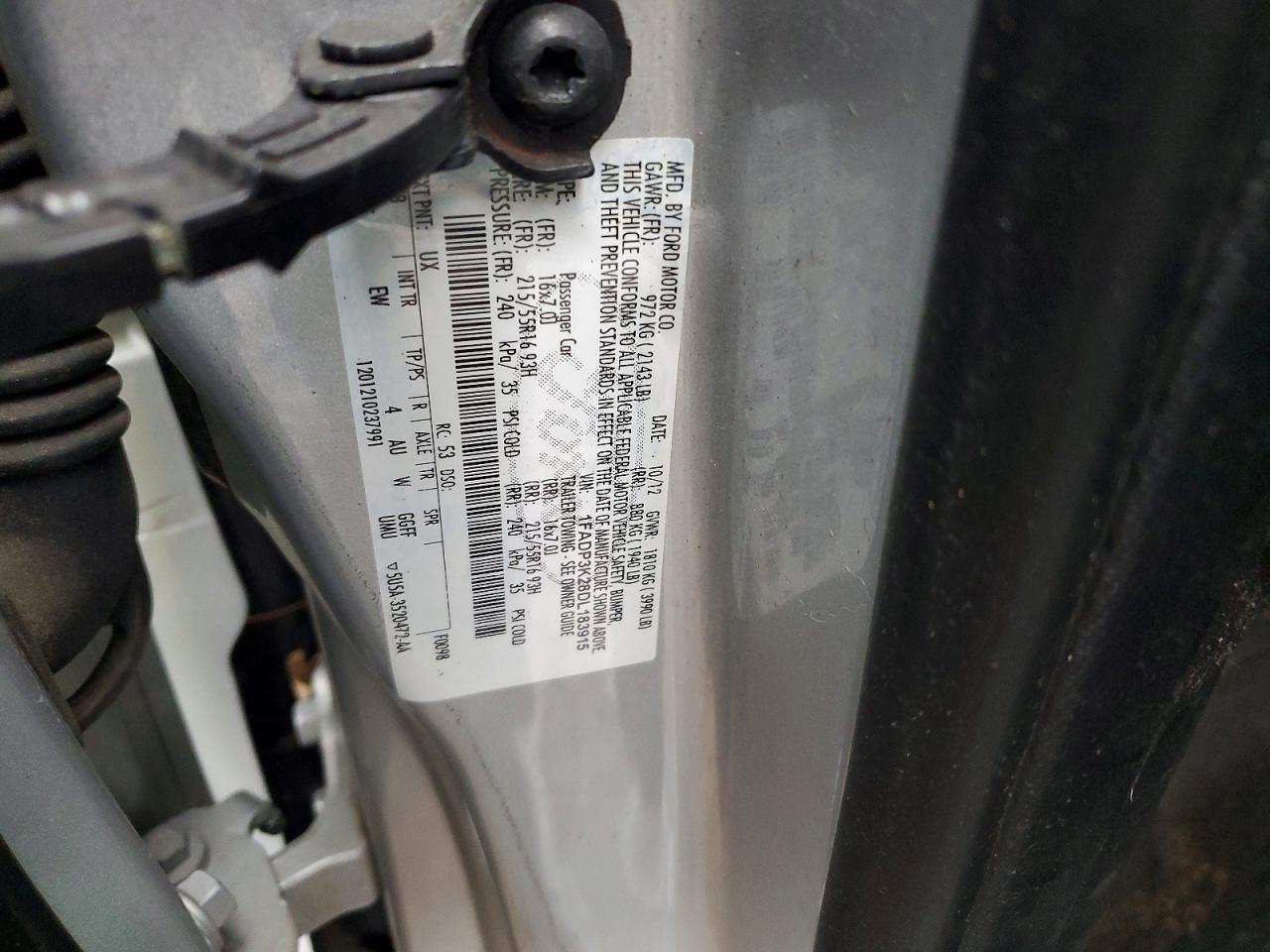2013 FORD FOCUS SE photo 12
