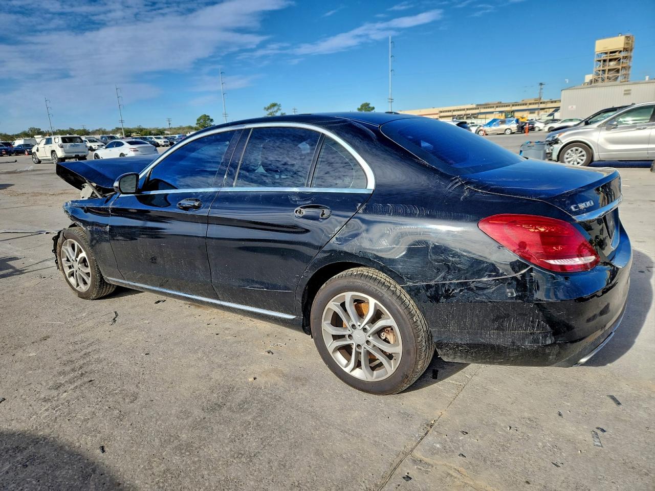 2015 MERCEDES-BENZ C 300 4MATIC photo 2