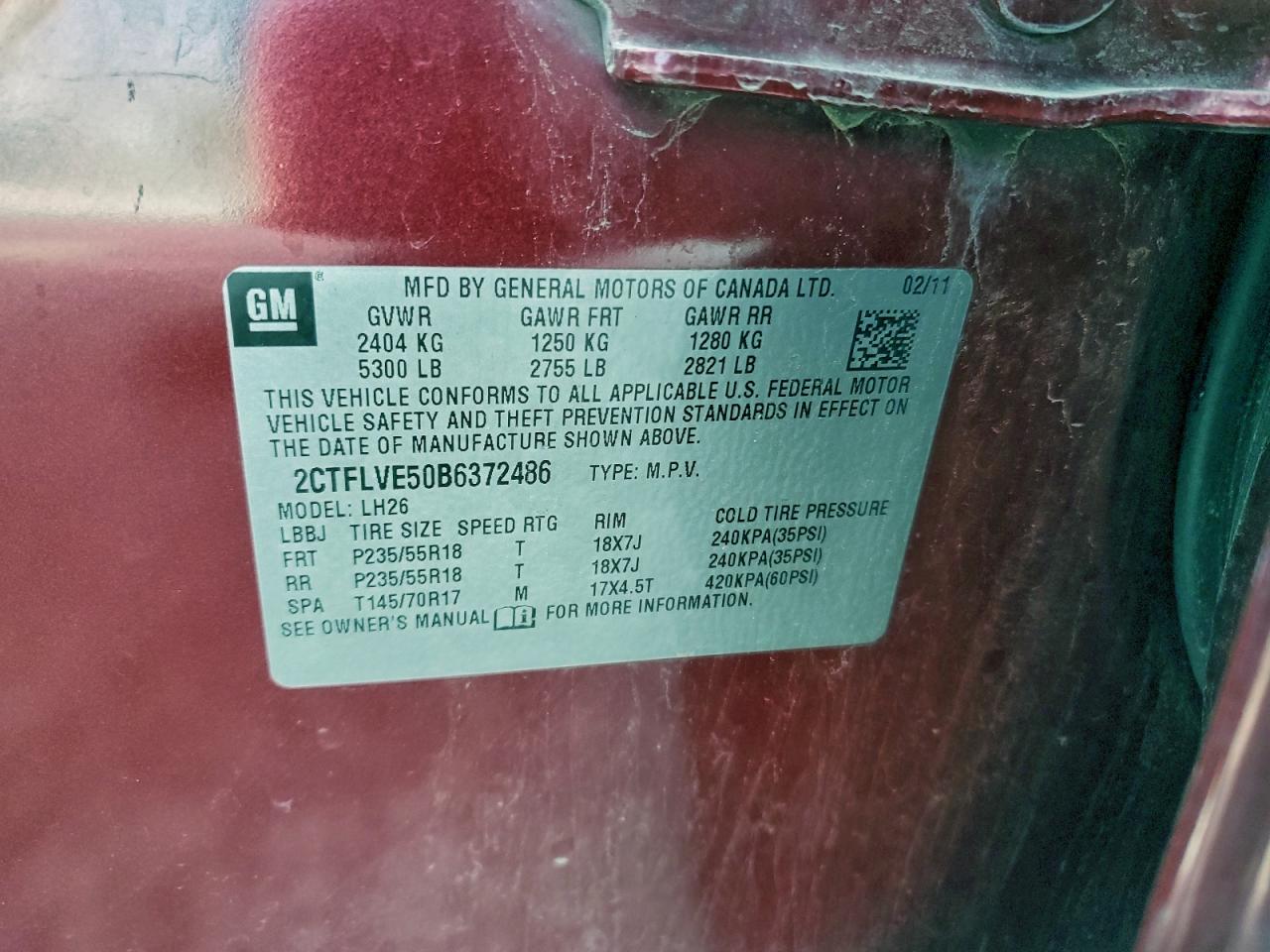 2011 GMC TERRAIN SLT photo 13
