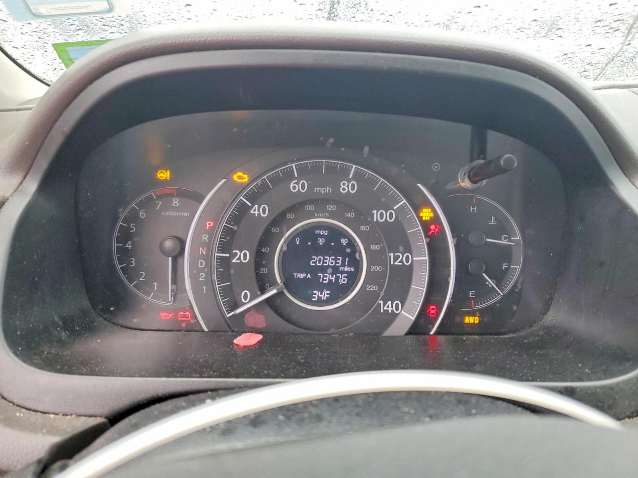 2014 HONDA CR-V EXL photo 9