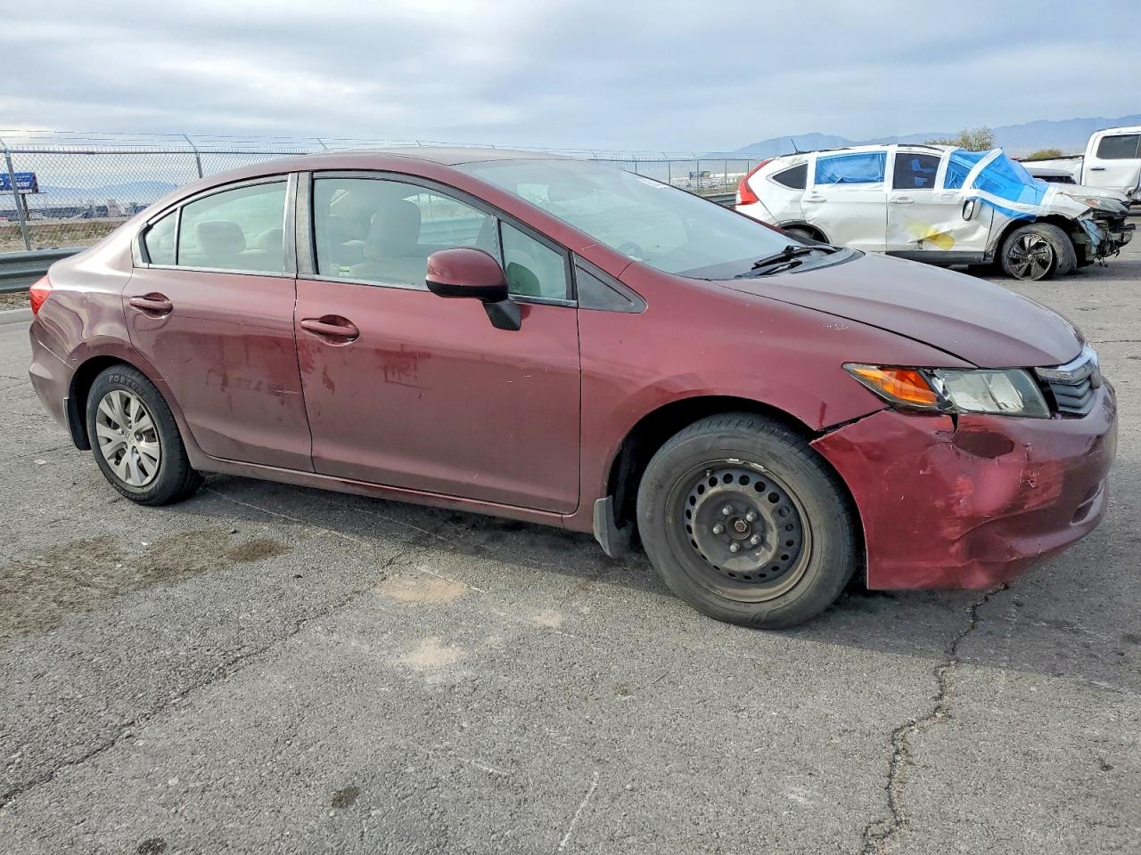 2012 HONDA CIVIC LX photo 4