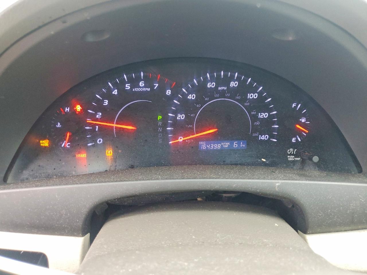 2011 TOYOTA CAMRY BASE photo 9