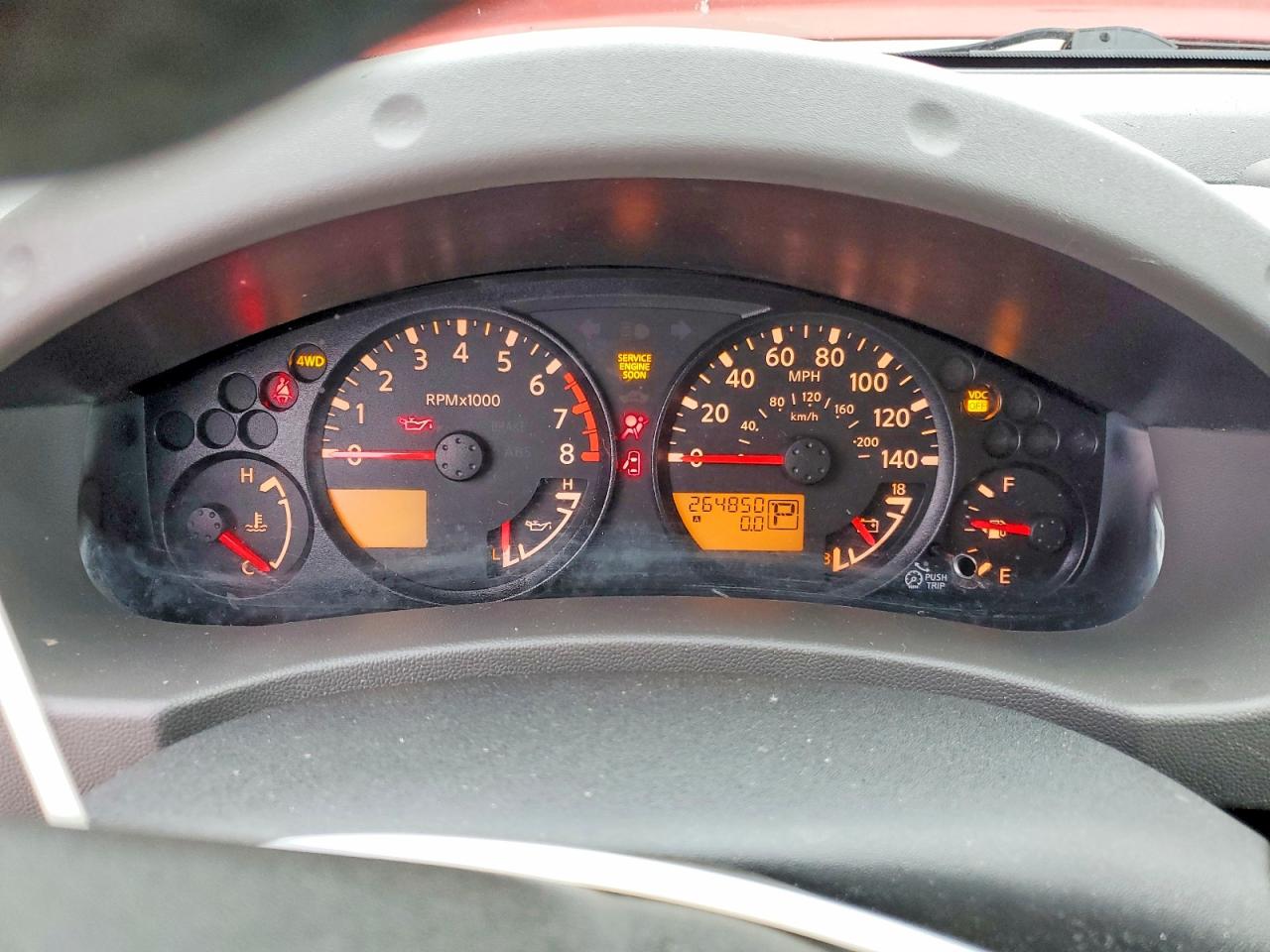 2011 NISSAN XTERRA OFF ROAD photo 9
