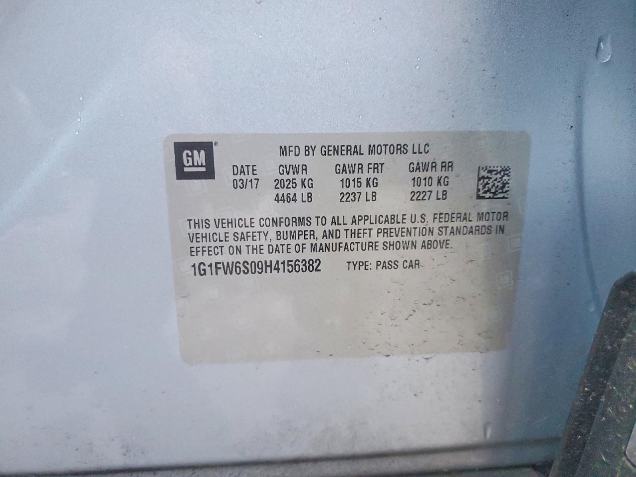 2017 CHEVROLET BOLT EV LT photo 14