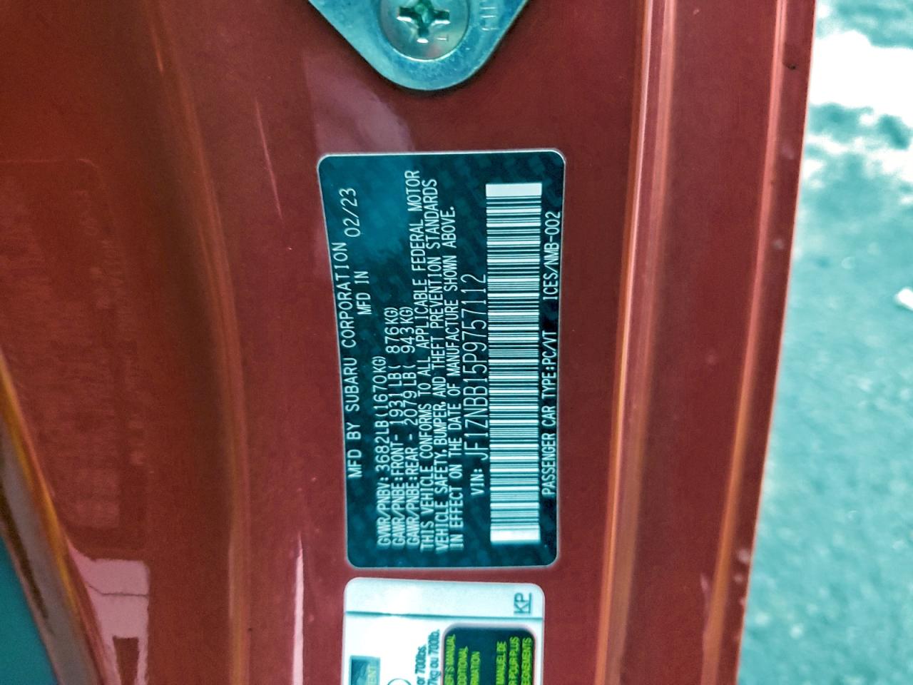 2023 TOYOTA GR 86 photo 12