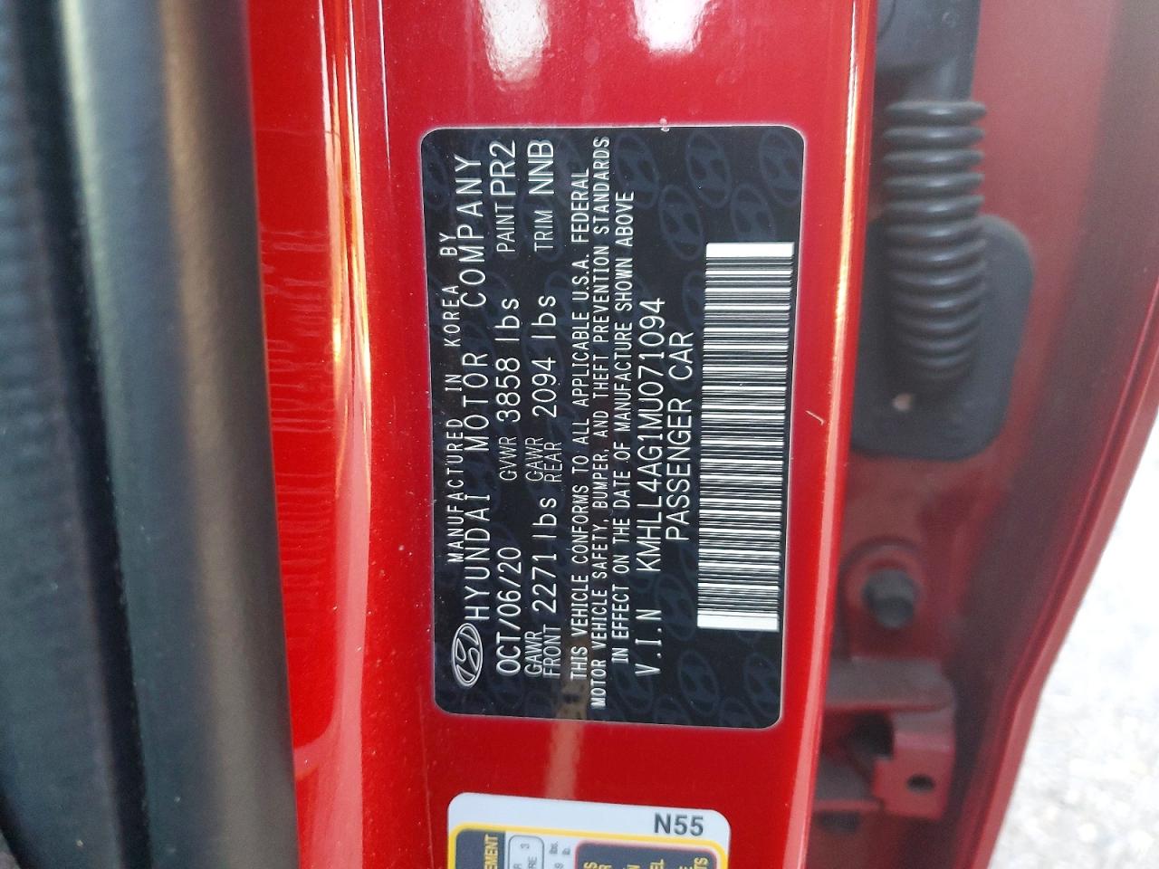 2021 HYUNDAI ELANTRA SE photo 13