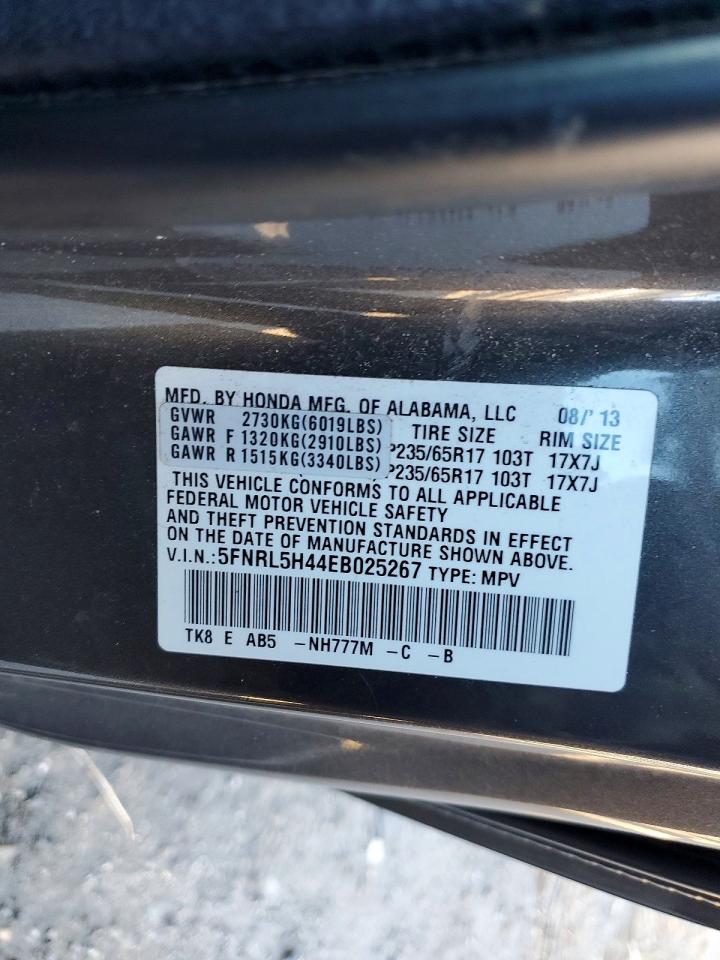 2014 HONDA ODYSSEY EX photo 13
