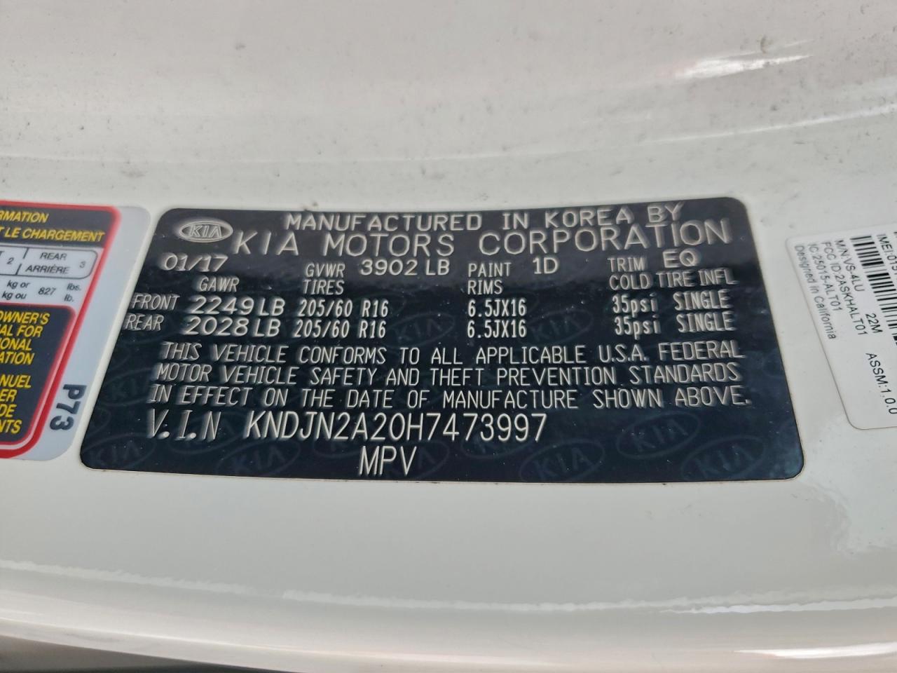2017 KIA SOUL photo 13