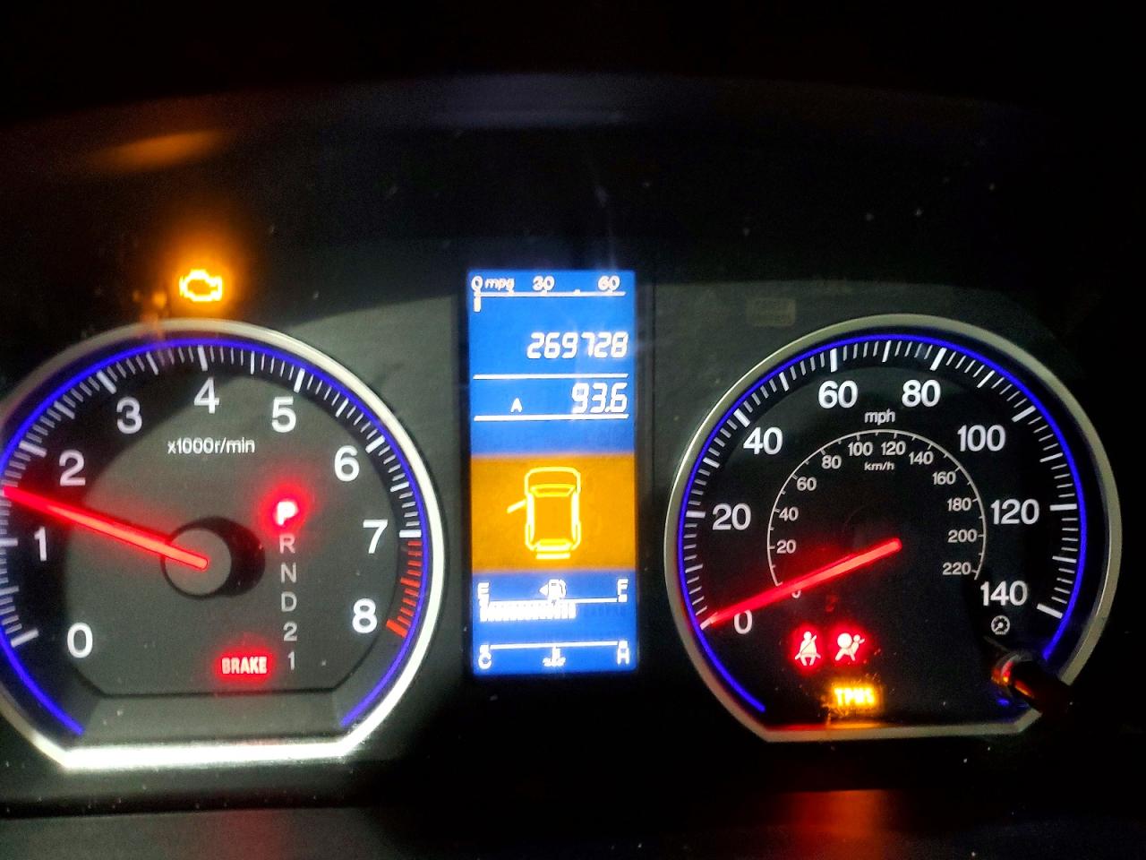2010 HONDA CR-V LX photo 9