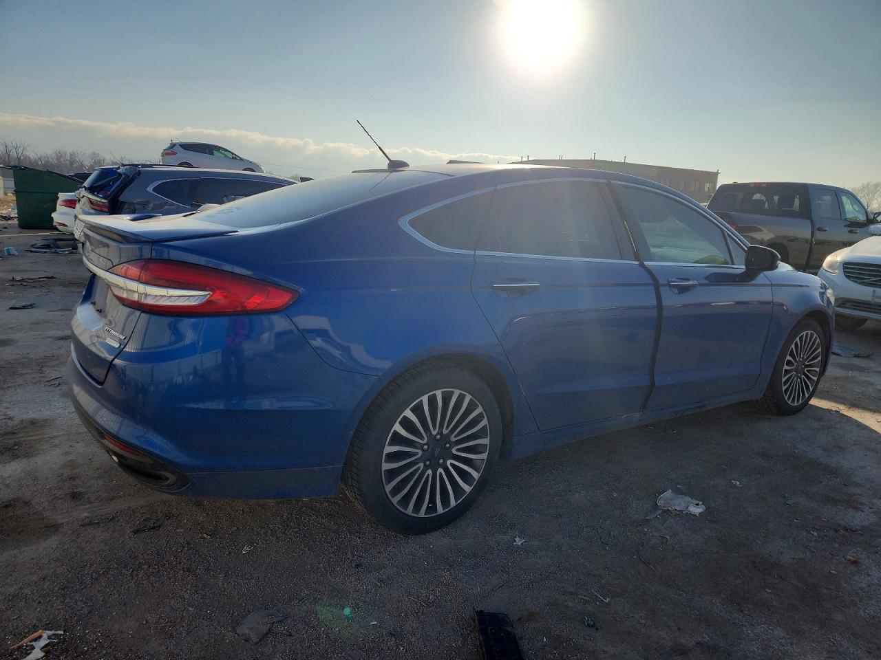 2017 FORD FUSION TITANIUM photo 3