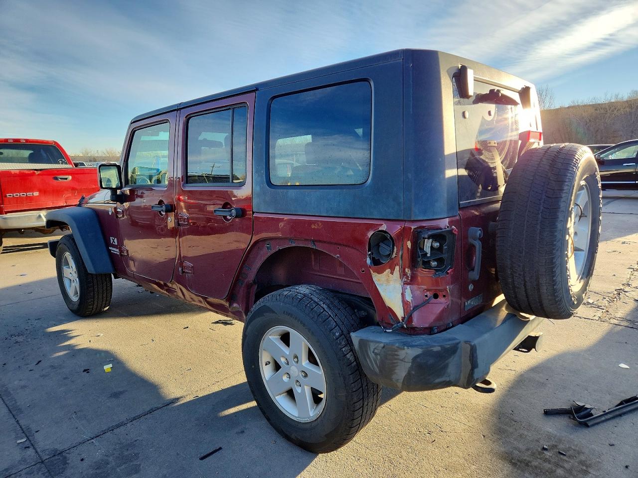 2009 JEEP WRANGLER UNLIMITED X photo 2