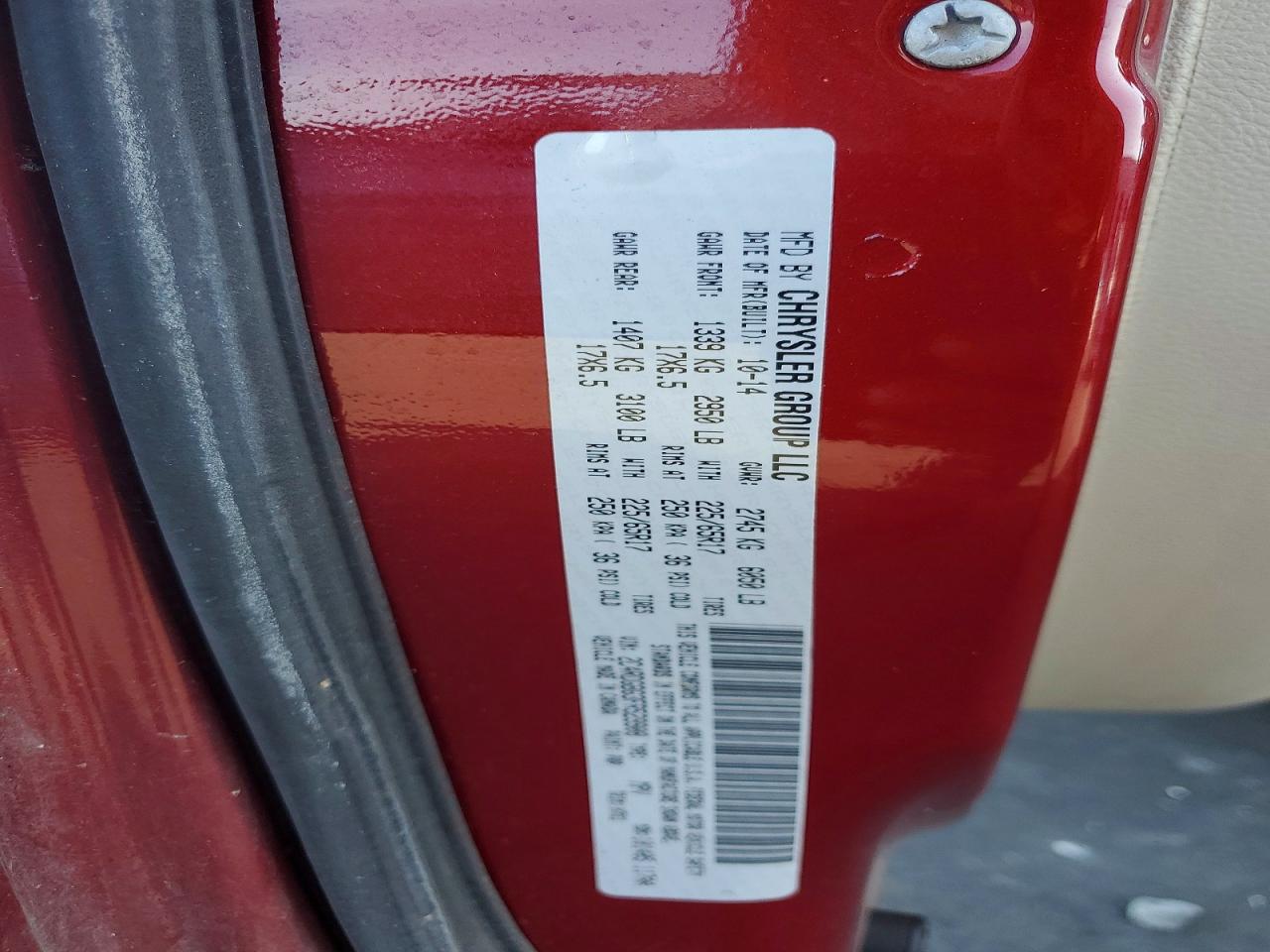 2015 DODGE GRAND CARAVAN SE photo 13