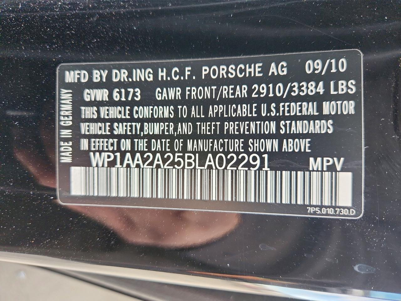 2011 PORSCHE CAYENNE photo 13